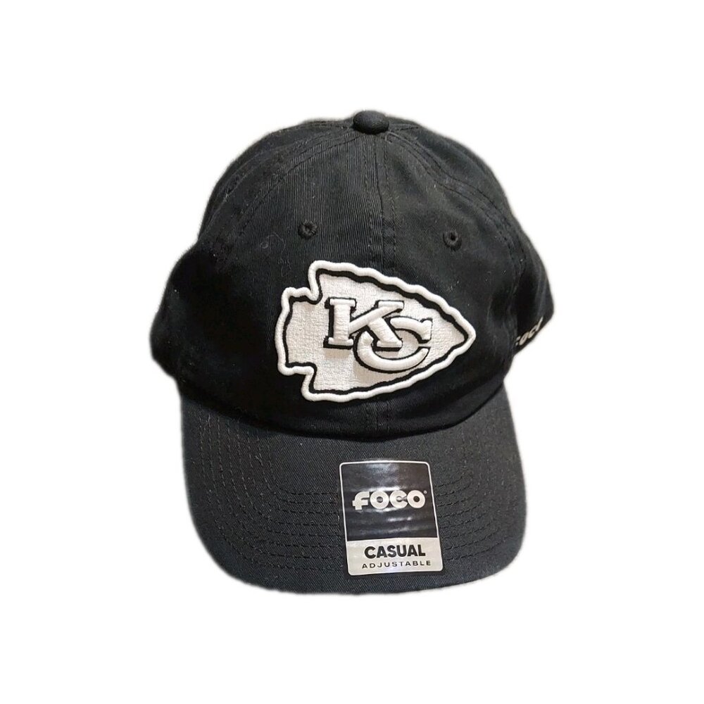 Kansas City Chiefs FOCO Black Trucker Hat NFL OSF Patrick‎ Mahomes Casual